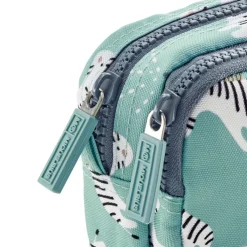 Portatodo doble rectangular Zebra reciclado<Miquelrius New