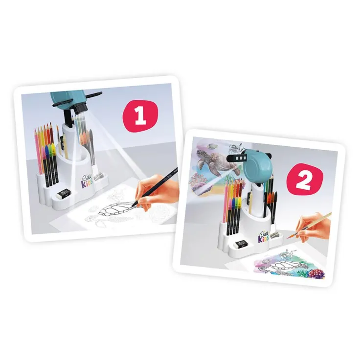Proyector de dibujos con accesorios 4 All Kids<Buki Online