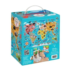 Puzzle animales del mundo 60 piezas Puzzlove<Banana Panda Discount