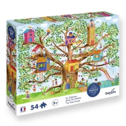 Puzzle casas en el árbol 54 piezas.<Calypto Clearance