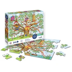Puzzle casas en el árbol 54 piezas.<Calypto Clearance