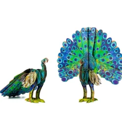 Puzzle eco 3D pavo real 108 piezas<Mieredu New