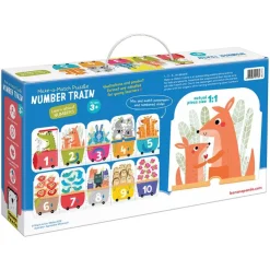 Puzzle El tren de los números 30 piezas<Banana Panda Online