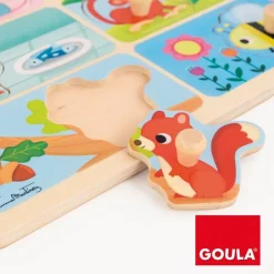 Puzzle encaje Mi comida favorita 8 piezas<Goula Clearance
