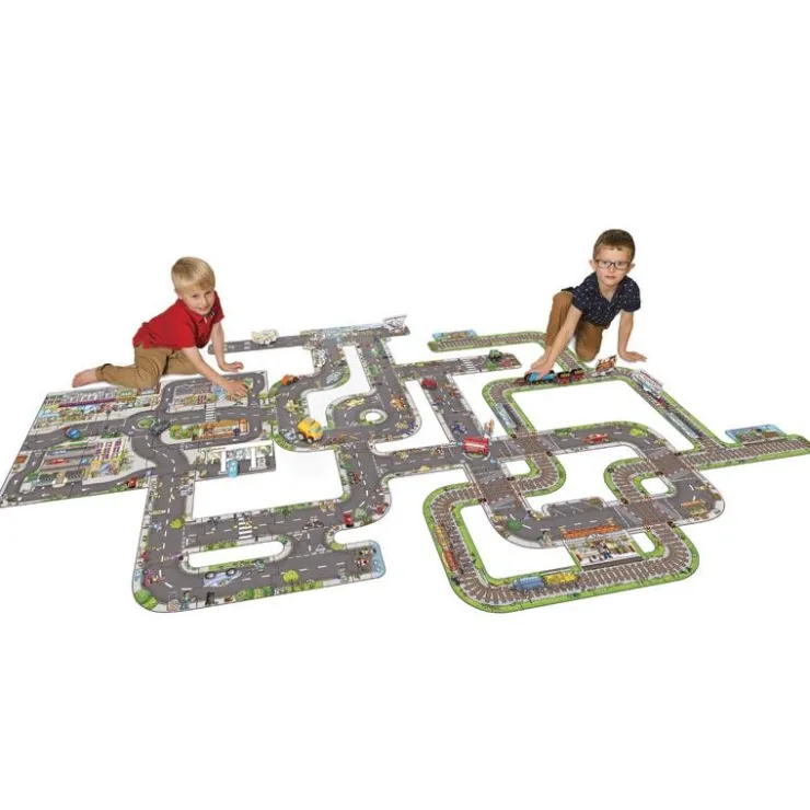 Puzzle gigante suelo Giant Road 20 piezas<Orchard Online