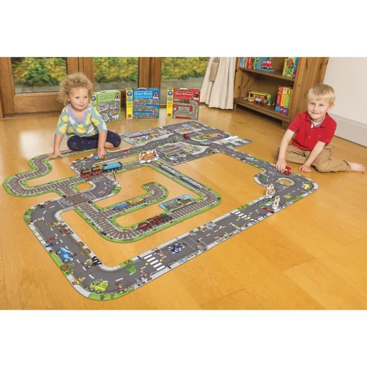 Puzzle gigante suelo Giant Road 20 piezas<Orchard Online
