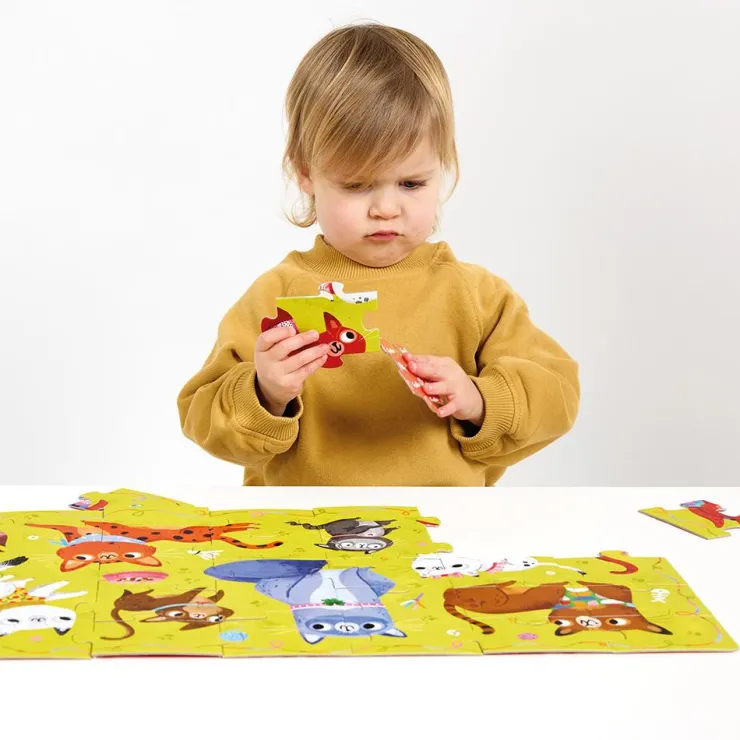Puzzle I love cats 40 piezas<Banana Panda Discount