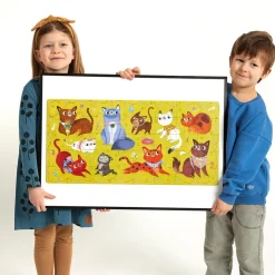 Puzzle I love cats 40 piezas<Banana Panda Discount