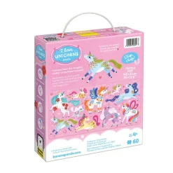 Puzzle I love unicorns 60 piezas<Banana Panda
