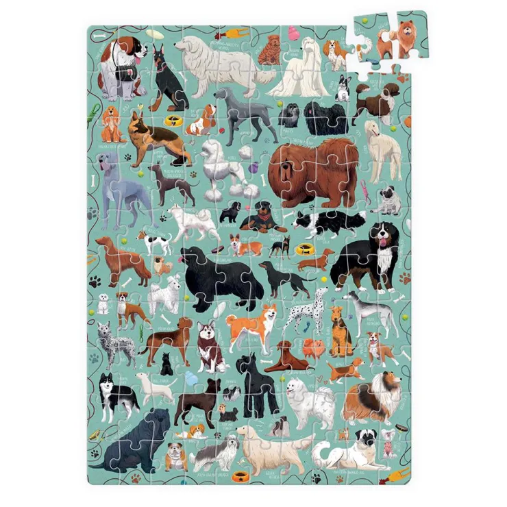 Puzzle perros 100 piezas Puzzlove<Banana Panda Online