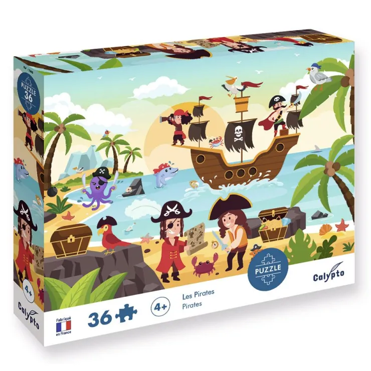 Puzzle piratas 36 piezas<Calypto Outlet