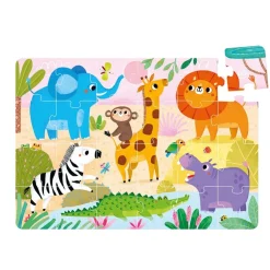 Puzzle wild jumbo safari 24 piezas<Banana Panda Discount