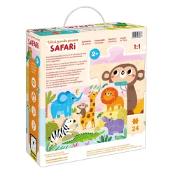 Puzzle wild jumbo safari 24 piezas<Banana Panda Discount