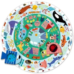Puzzle XXL descubre animales 25 pzas circular<Goula Clearance