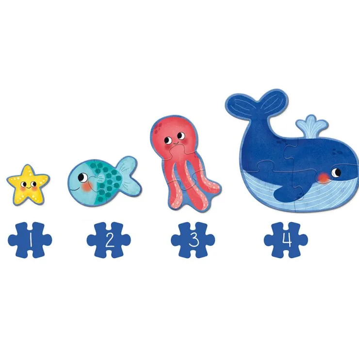 Puzzle XXL océano 18 piezas<Goula New