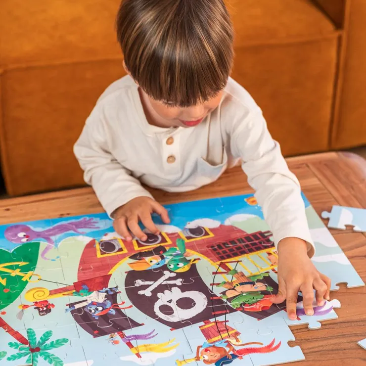 Puzzle XXL piratas 48 piezas<Goula Online