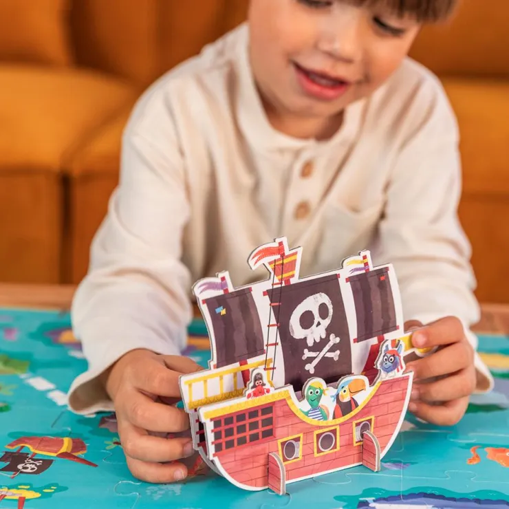 Puzzle XXL piratas 48 piezas<Goula Online