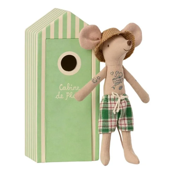 Ratoncito tatuado caseta playa<Maileg Discount