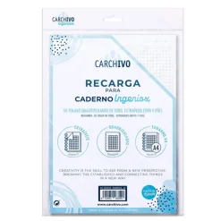 Recambio bloc Ingeniox A4 cuadrícula 5x5 50hj 100gr<Carchivo Sale