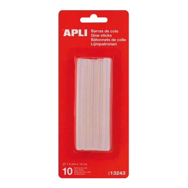 Recambio cola termofusible para pistola 10 unidades<Apli Online