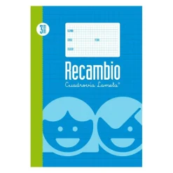 Recambio cuarto cuadrovía 3mm. 100 hojas con 6 taladros<Lamela Sale