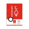 Recambio cuarto liso, 100 hojas, 2 taladros<Escolofi Sale