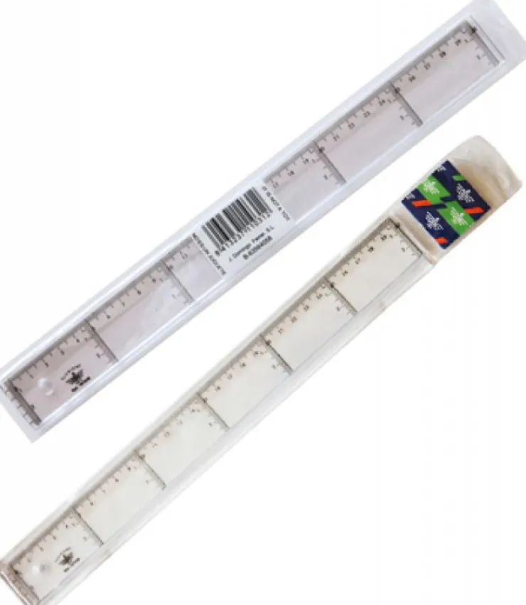 Regla de plástico 40cm. D. Ferrer<Domingo ferrer