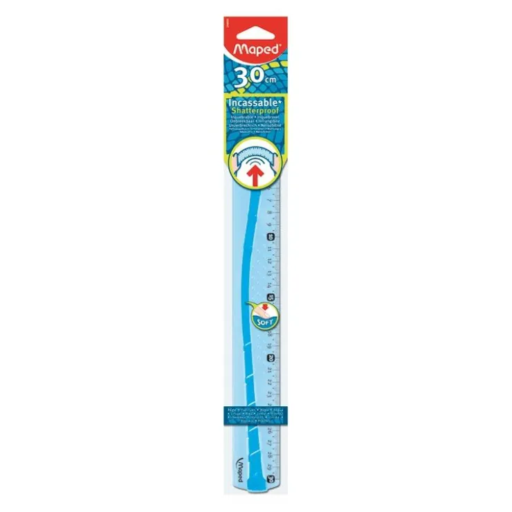 Regla flexible 30 cm.<Maped