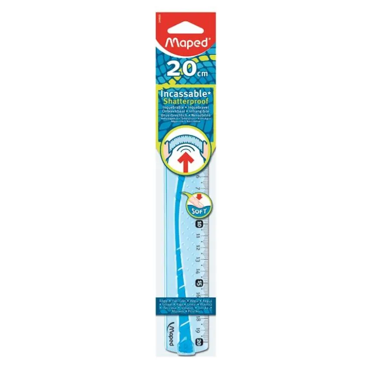 Regla flexible 20cm.<Maped Discount