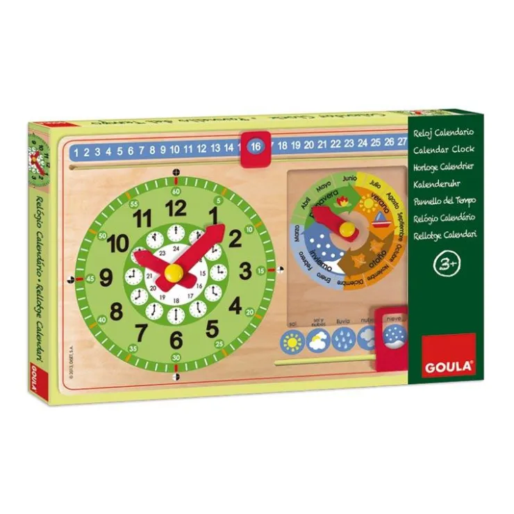 Reloj calendario en castellano<Goula Best