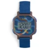 Reloj de pulsera digital voluta azul<Djeco New