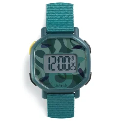 Reloj de pulsera digital serpientes verdes<Djeco Discount