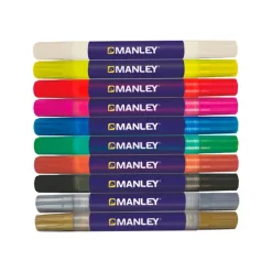 Rotulador acrílico set 10 colores<Manley Outlet
