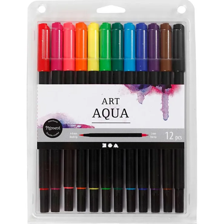 Rotulador acuarelable doble punta 12 colores<Creativ Company Outlet