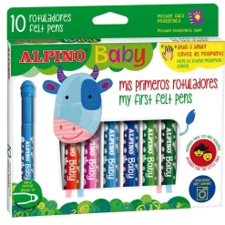 Rotulador baby 10 colores<Alpino New