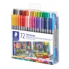Rotulador doble punta 72 colores<Staedtler Online