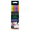 Rotulador grip finepen 5 colores neón<Faber castell Clearance