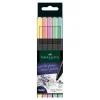 Rotulador grip finepen 5 colores pastel<Faber castell Online