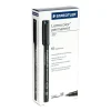Rotulador Lumocolor negro punta media caja de 10 unidades<Staedtler