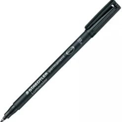 Rotulador permanente Lumocolor punta fina negro<Staedtler Discount