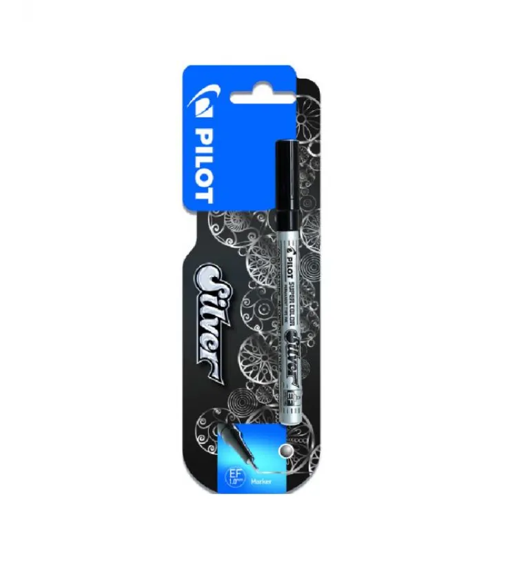 Rotulador plata punta fina blíster 1 unidad<Pilot Outlet