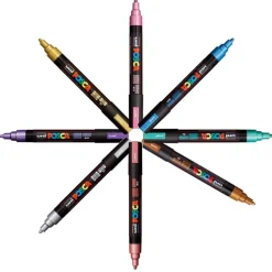 Rotulador Posca PC5M. Metalizado. .<Uniball Online