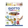 Rotulador tono piel 12 unidades Giotto Turbo Color<Fila Hot