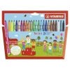 Rotulador triangular 24 colores<Stabilo Online