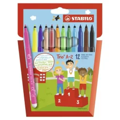 Rotulador triangular 12 colores<Stabilo Clearance