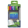 Rotulador triplus fineliner eco 10 colores<Staedtler