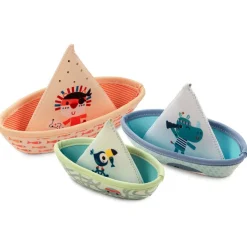 Set 3 barquitos para baño Jungla<Lilliputiens