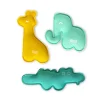 Set 3 figuras de buceo animales safari.<Quut