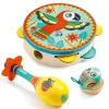 Set 3 instrumentos musicales de madera Animambo<Djeco Outlet