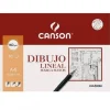 Set 10 láminas dibujo lineal A4 160gr.<Canson Best